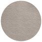Dalyn Rug Company Laidley 4" Round Taupe Indoor/Outdoor Area Rug, , large