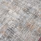 Amer Rugs Vermont VRM-5 2" x 3" Gray and Orange Area Rug, , large