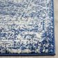Safavieh Evoke EVK270A-5 5"1" x 7"6" Navy/Ivory Area Rug, , large