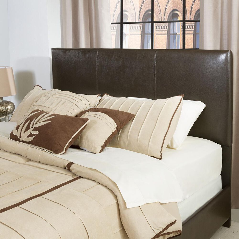 Crosley Furniture Drake King Bed Set in Brown, , large