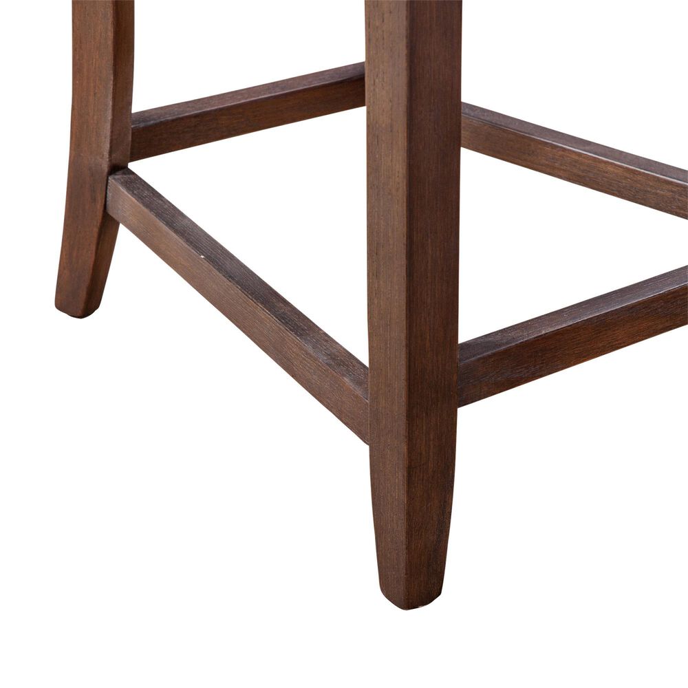 Home Trends &amp; Design Timbers Barrel and Buddy 7-Piece Rectangular Dining Set in Light Vinegar and Matte Brown, , large