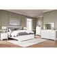 Ashley Maeling Queen Panel Bed with Dresser and Nightstand in Matte White, , large
