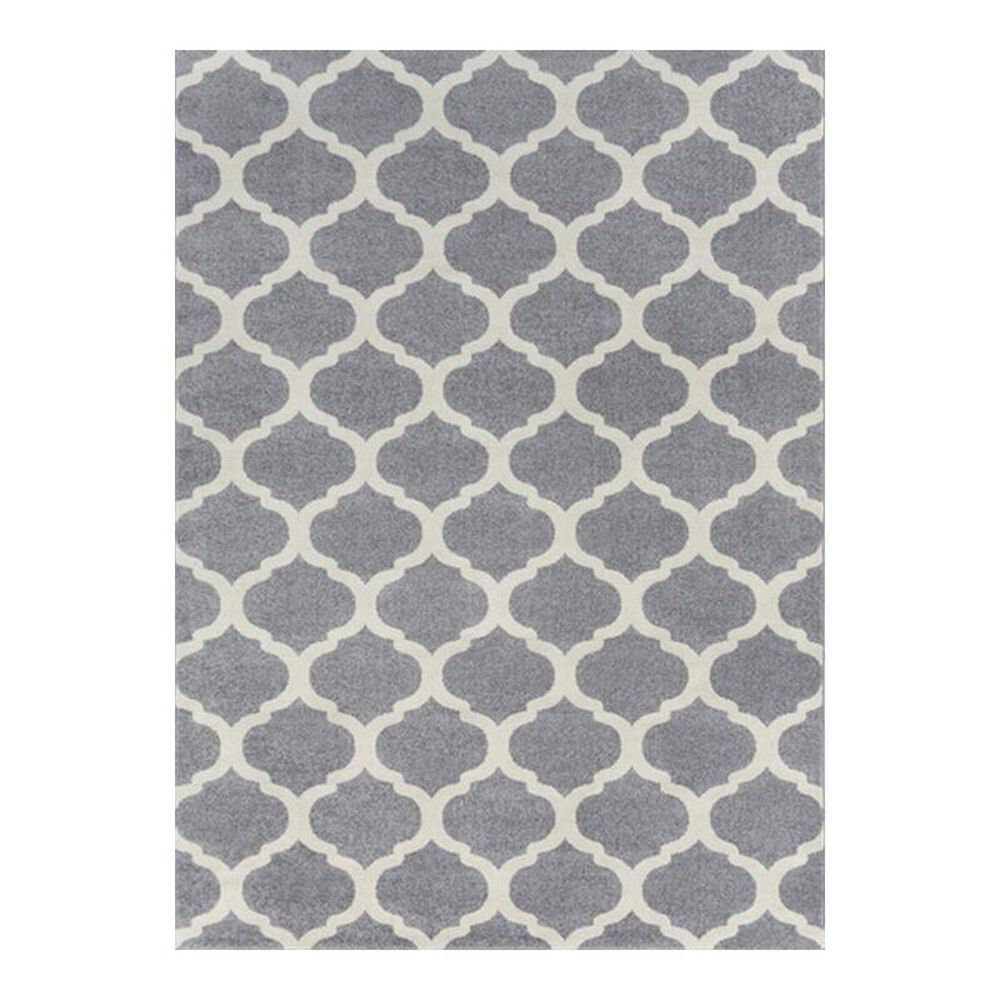 Surya Horizon HRZ-1001 6'7" x 9'6" Charcoal/Ivory Scatter Rug, , large