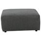 Ashley Edenfield Oversized Accent Ottoman in Charcoal, , large