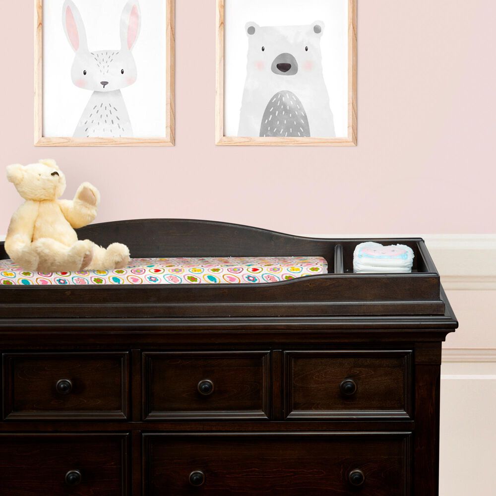 Baby Cache Glendale 6-Drawer Dresser in Charcoal Brown, , large