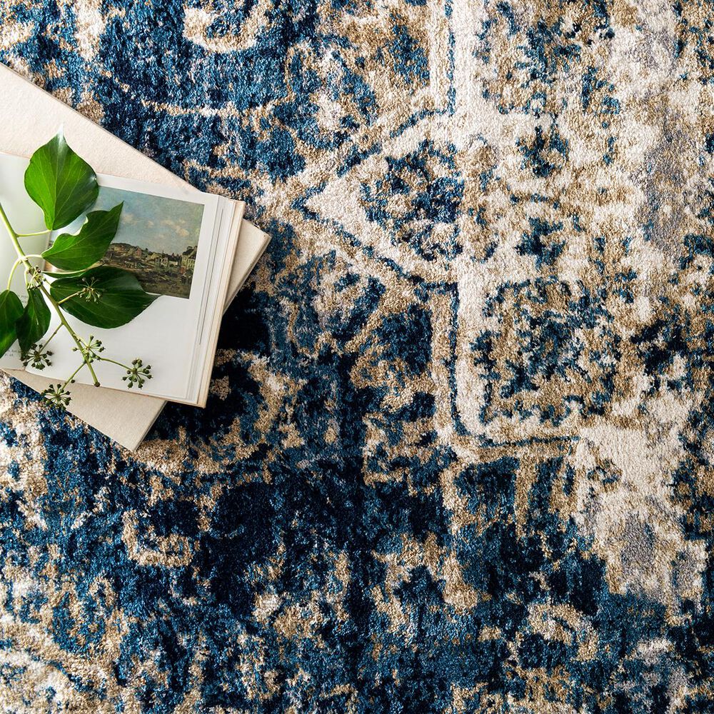 Loloi Torrance TC-04 3&#39;9&quot; x 5&#39;9&quot; Navy/Ivory Area Rug, , large