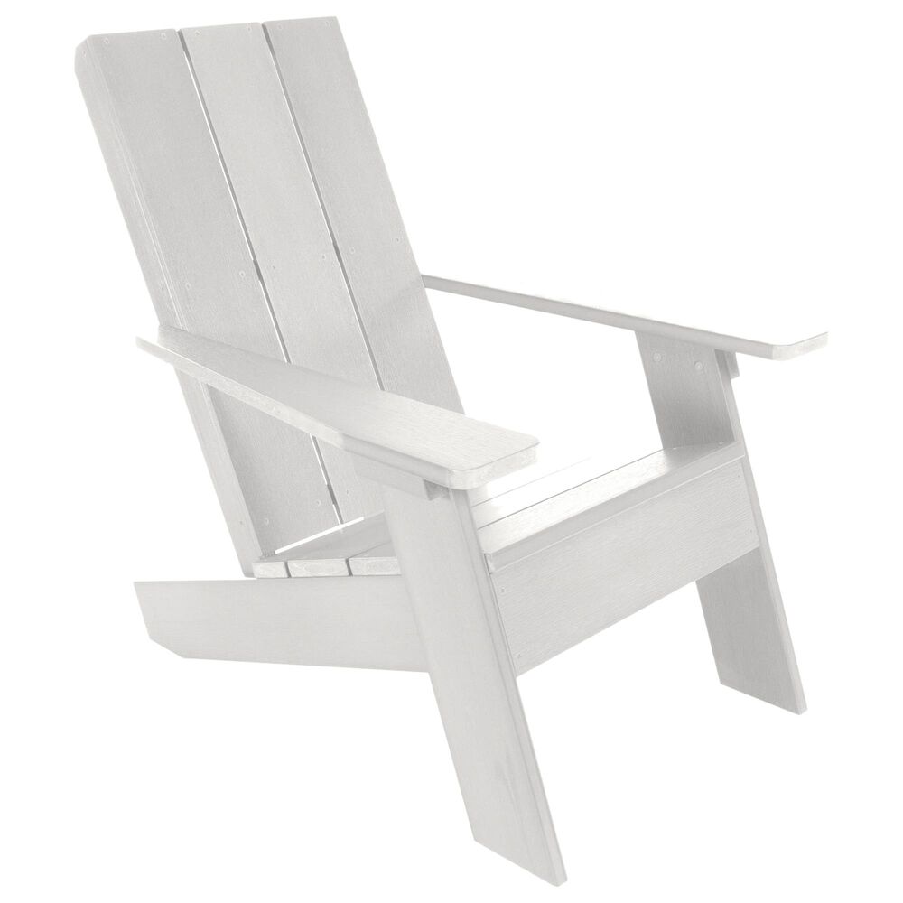 Highwood USA Italica Modern Adirondack Chair in White, , large
