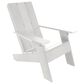 Highwood USA Italica Modern Adirondack Chair in White, , large