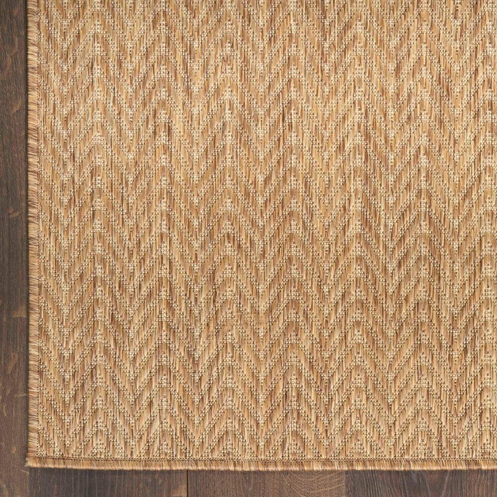 Nourison Horizon HOZ02 Natural 8&#39; x 10&#39; Indoor/Outdoor Area Rug, , large