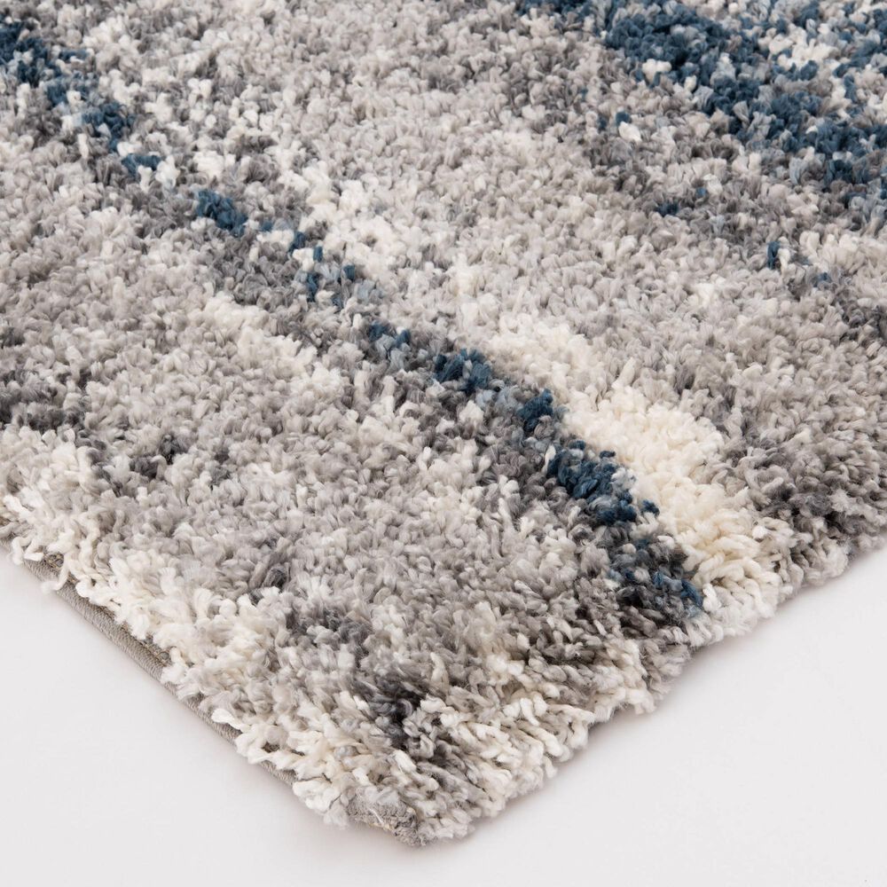 Central Oriental Castle Carson 5&#39; x 7&#39;3&quot; Blue and Multicolor Area Rug, , large