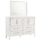 New Heritage Design Andover 4 Piece Queen Bedroom Set in White, , large