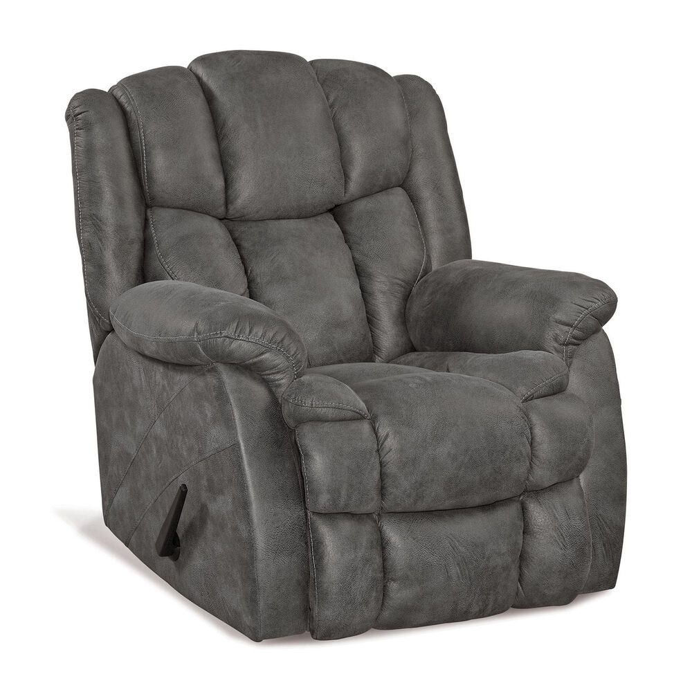 HomeStretch Bridgestone Manual Rocker Recliner in Dark Shadow, , large