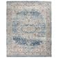 Nourison Quarry QUA11 7"10" x 9"10" Ivory and Blue Area Rug, , large