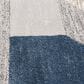 Central Oriental Structures Torrent Adley Buff and Metal 7"10" x 9"10" Area Rug, , large