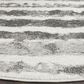 Safavieh Adirondack ADR126N 6" Round Ivory and Charcoal Area Rug, , large