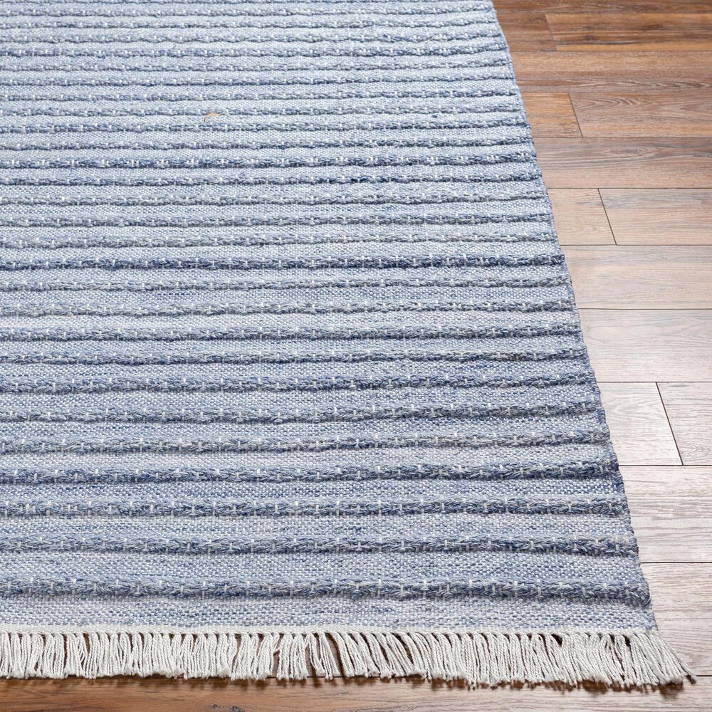 Surya Azalea 2&#39; x 3&#39; Blue and Ivory Area Rug, , large