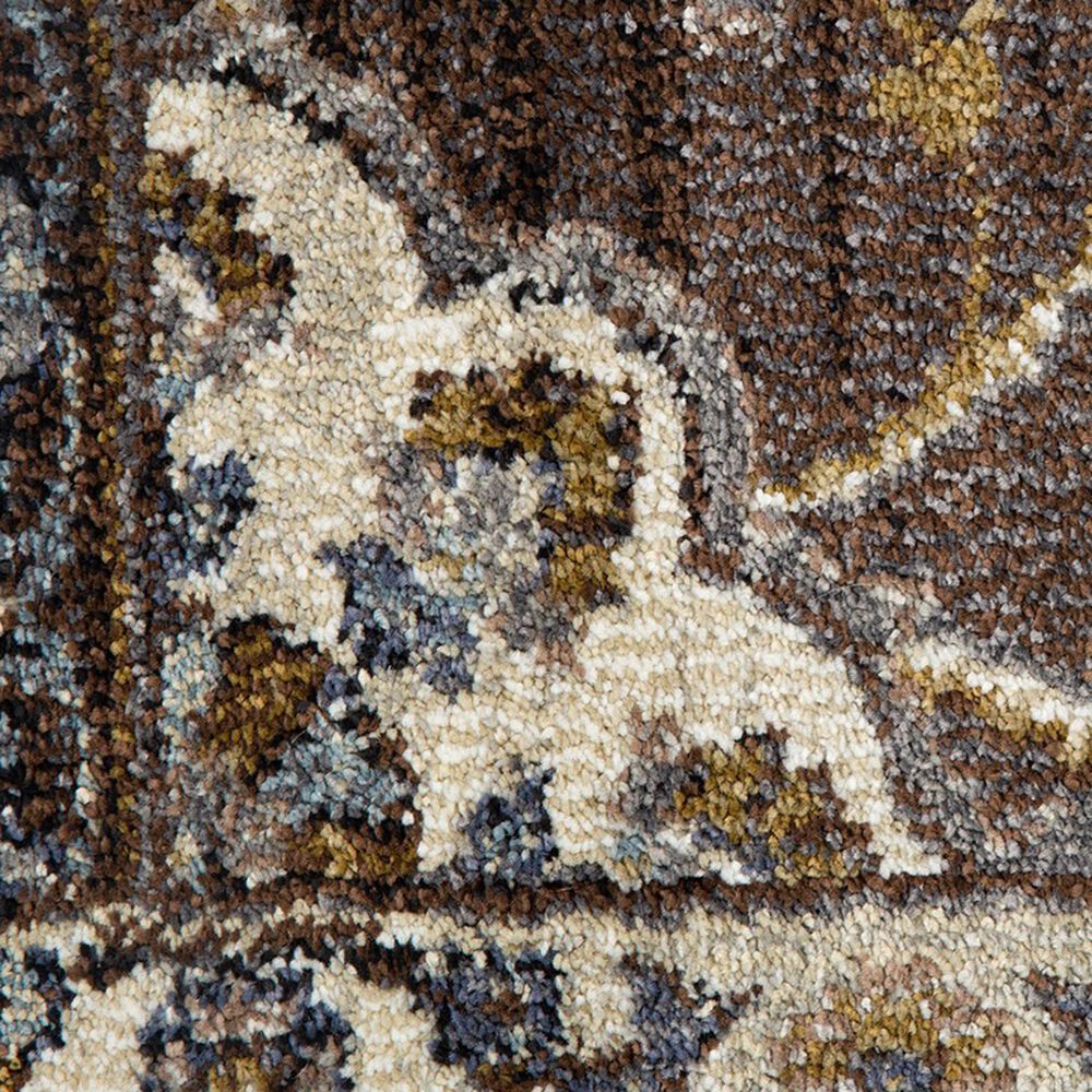 Amer Rugs Jordan 7&#39;10&quot; x 10&#39;2&quot; Brown Area Rug, , large