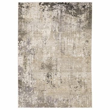Oriental Weavers Nebulous Abstracted 2"3" x 7"6" Beige Runner, , large