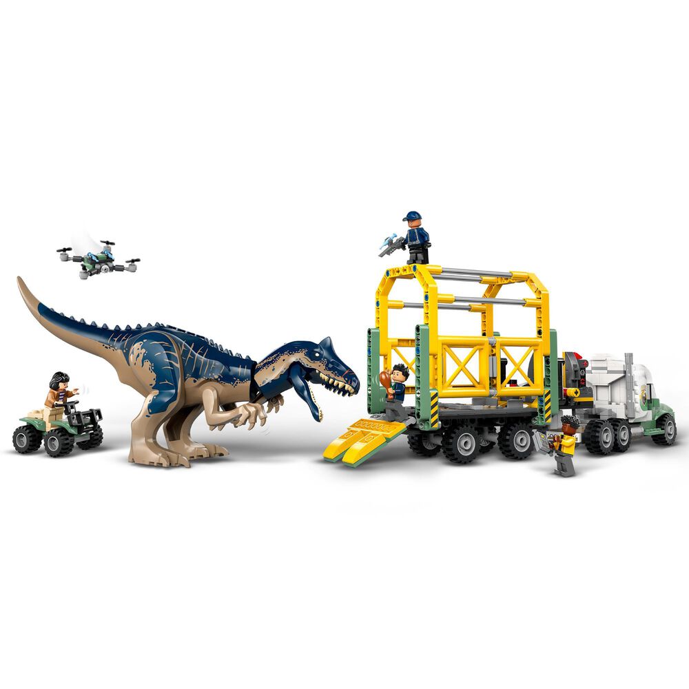 LEGO Jurassic World series Dinosaur Missions: Allosaurus Transport Truck, , large