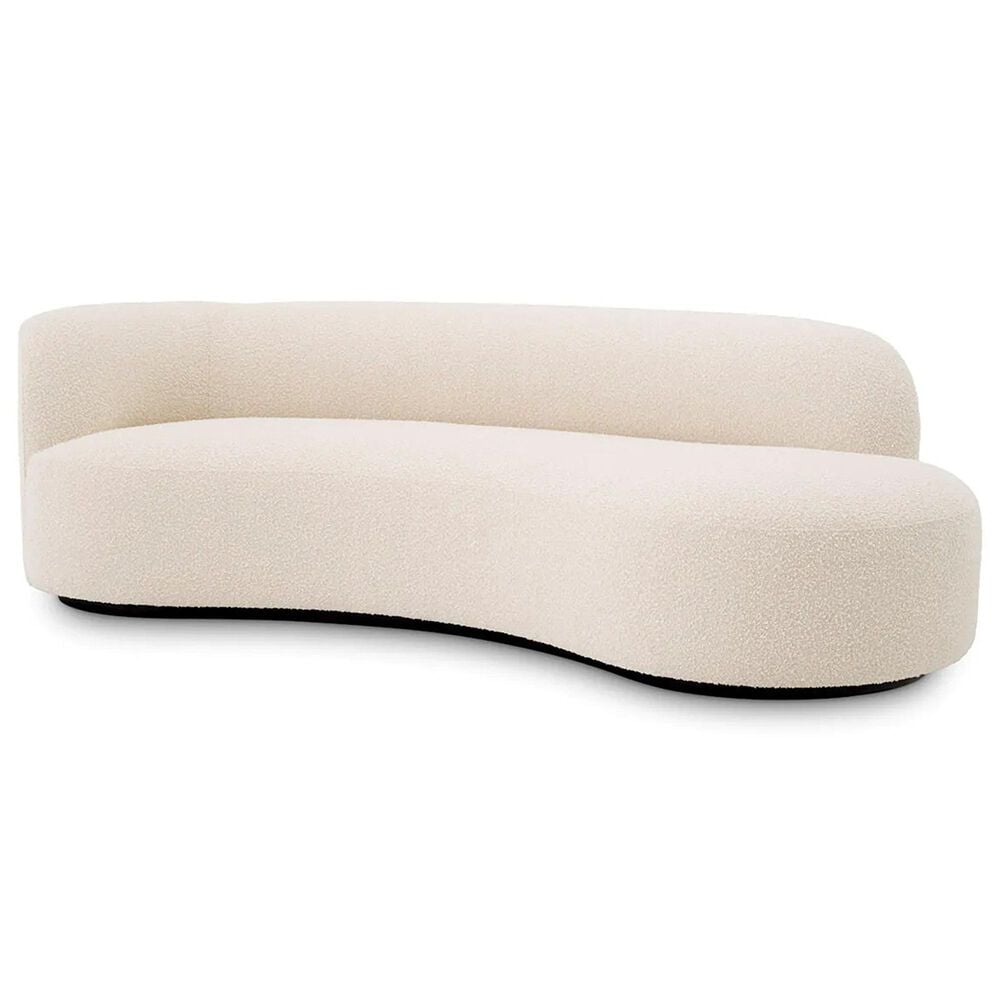 Eichholtz Morten Stationary Sofa in Boucle Cream, , large