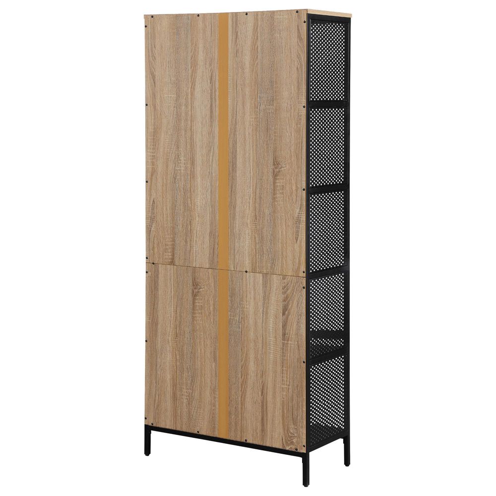 OSP Home Ace 72" 5-Shelf Bookcase in River Oak, , large