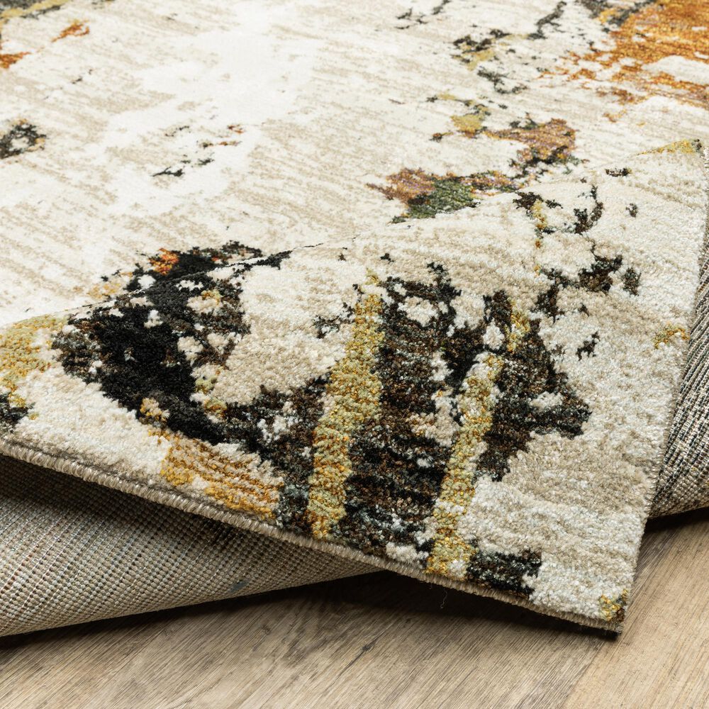 Oriental Weavers Evolution Beige 5&#39;3&quot; x 7&#39;3&quot; Area Rug, , large