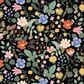 Rifle Paper Co Crafted by Cloth and Company Willie Storage Bench in Stawberry Fields Black, , large