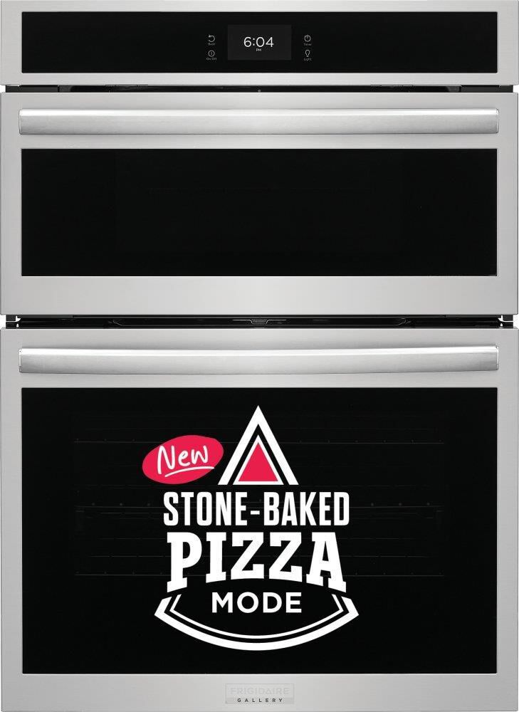 Frigidaire Gallery 30" Combination Oven with Stone Baked Pizza in Stainless Steel, , large