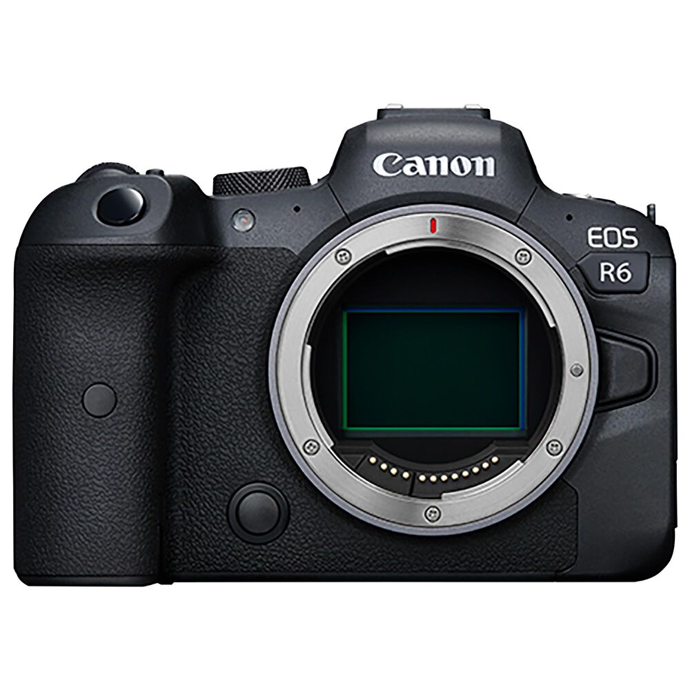 canon canon eos r6 mirrorless camera with rf 24 105mm f 4 7 1 is stm lens in black nfm