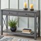 Ashley Freedan Console Sofa Table in Grayish Brown, , large