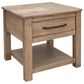 Fallridge Natural Parota End Table in Brown, , large