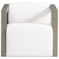 Bernhardt Leilani Outdoor Swivel Chair in White Cream, , large