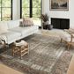 Amber Lewis x Loloi Georgie 8"4" x 11"6" Moss and Salmon Area Rug, , large