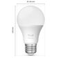 Phillips Hue Essentials 4-Piece A19 Smart LED Color Bulbs Starter Kit in White, , large