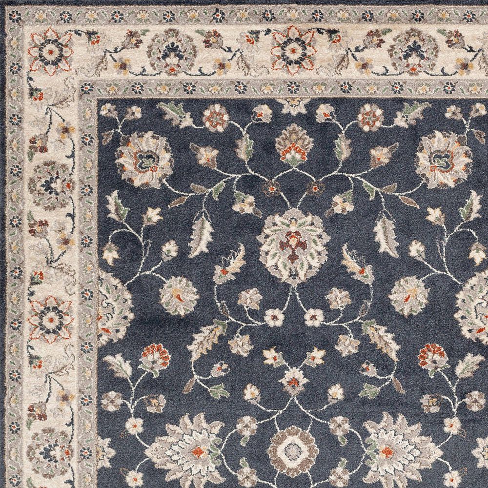 Central Oriental Minerva Maneli 5&#39; x 7&#39;3&quot; Vintage Blue and Alabaster Area Rug, , large