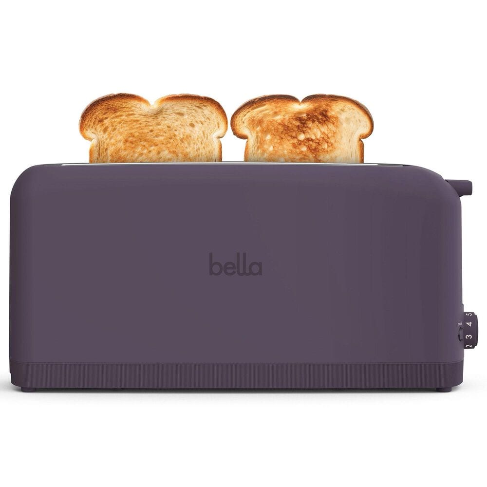 Bella 2-Slice Slim Toaster in Plum, , large