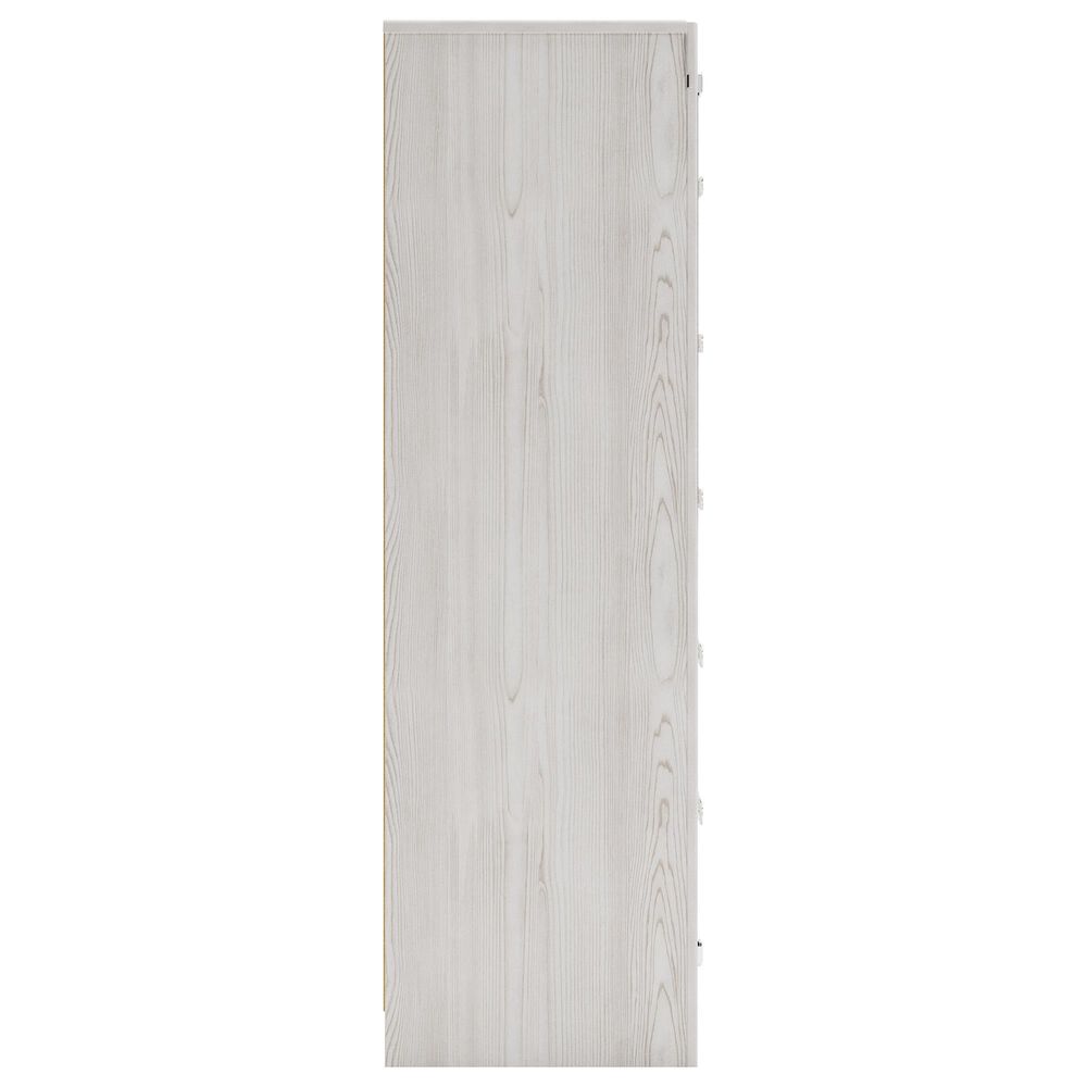 Ashley Altyra 5 Piece Twin Panel Bedroom Set in White with LED Headboard, , large