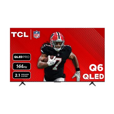 TCL 85" Class Q6 4K UHD HDR QLED with Google TV in Black - Smart TV, , large