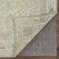 Feizy Grafton 5"6" x 8"6" Gray and Green Area Rug, , large