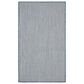 Nourison Courtyard Ivory and Blue 3" x 5" Indoor/Outdoor Area Rug, , large