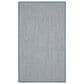 Nourison Courtyard Ivory and Blue 3" x 5" Indoor/Outdoor Area Rug, , large