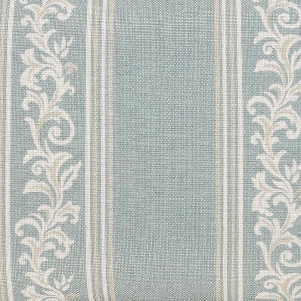 J. Queen New York Tranquility 12&quot; x 20&quot; Lumbar Pillow in Aqua, Cream and Gold, , large