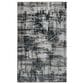 Feizy Rugs Micah 12" x 18" Black Area Rug, , large