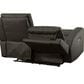 Flexsteel Jarvis Power Reclining Loveseat with Headrests in Mica, , large