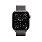 Apple Watch Series 11 (GPS+Cellular) 42mm Titanium Case with Slate Milanese Loop - M/L - Slate - (2025), , large