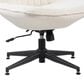 Impressions Vanity Lisa Vanity Chair with Cream Cushion in Black, , large