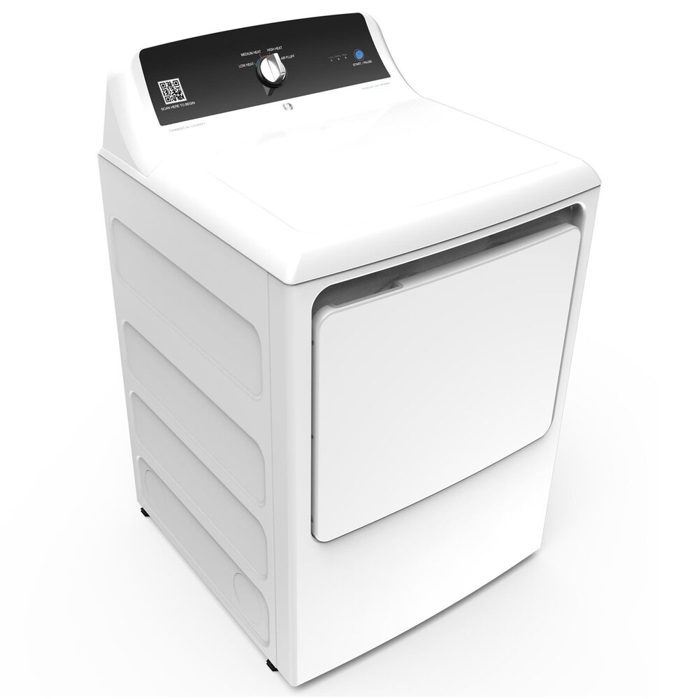 GE 7.4 Cu. Ft. Commercial Electric Dryer with Sensor Dry in White, , large