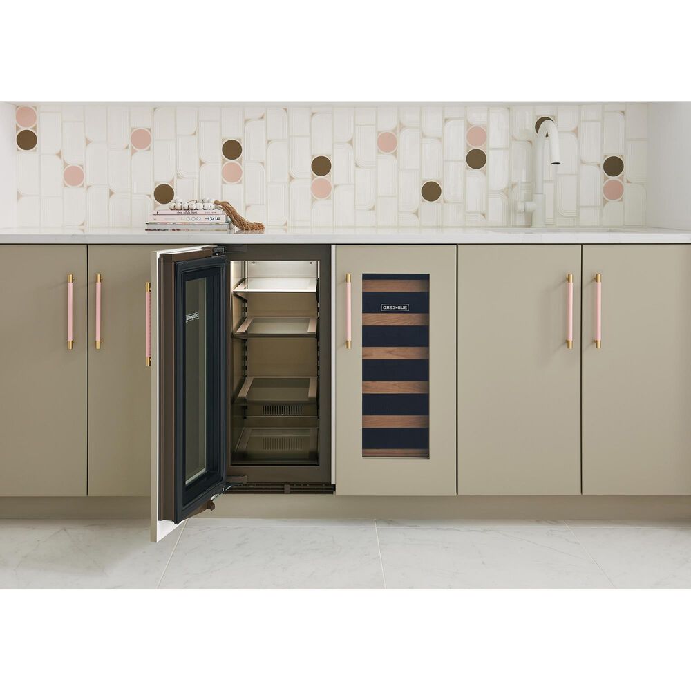 Sub Zero 3.1 Cu. Ft. Designer Undercounter Beverage Center with Left Hinge and Solid Door in Panel Ready, , large