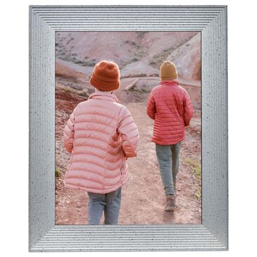 Aura Mason Luxe 9.7" LCD Digital Photo Frame in White, , large