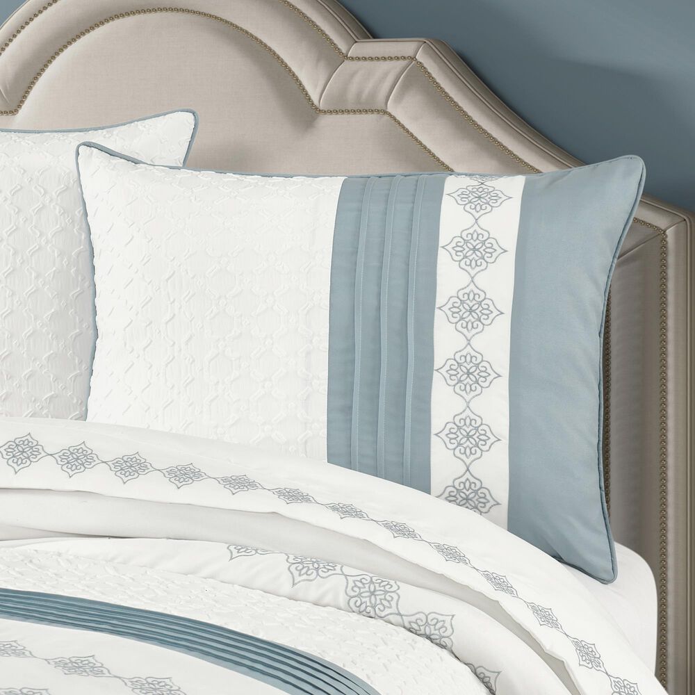 Royal Court Trilogy 3-Piece King/California King Comforter Set in Blue, , large